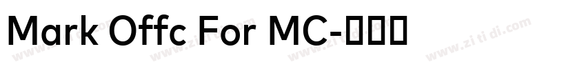 Mark Offc For MC字体转换 Mark Offc For MC字体转换